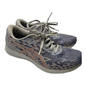 Women's Asics Gel-DS Trainer 25 Running Shoes Sneakers Size 8.5 Gray Rose Gold